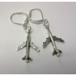 Silver Jet Earrings Silver Jet Earrings